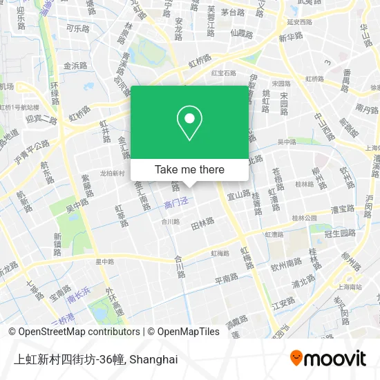上虹新村四街坊-36幢 map