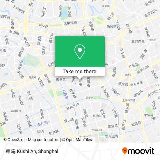 串庵 Kushi An map