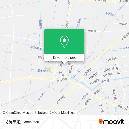 艾鲜果汇 map