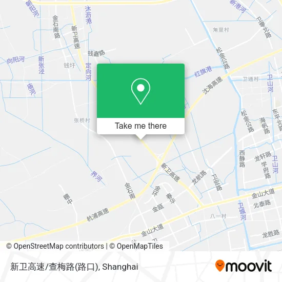 新卫高速/查梅路(路口) map