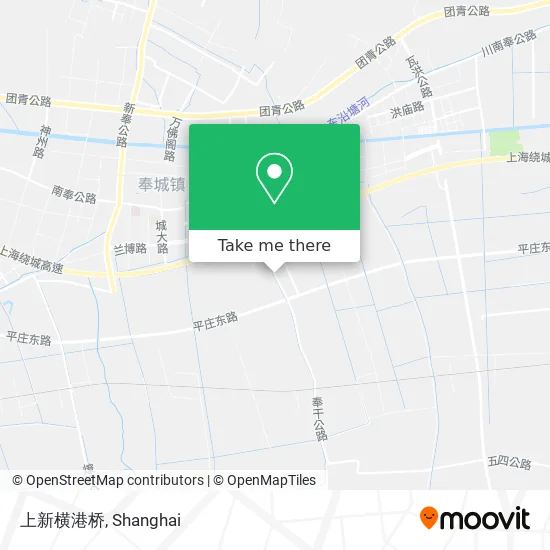 上新横港桥 map
