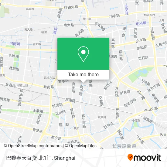 巴黎春天百货-北1门 map