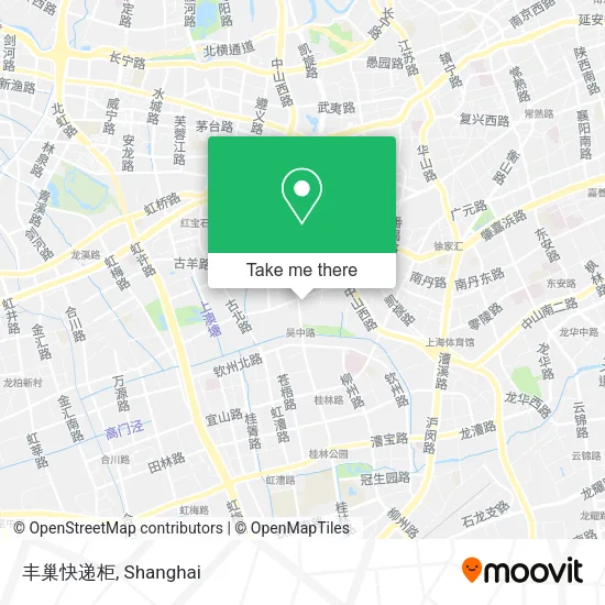 丰巢快递柜 map
