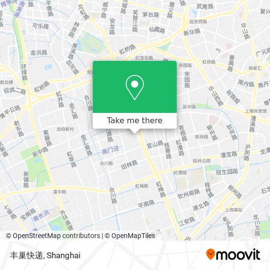 丰巢快递 map