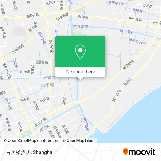 古岳楼酒店 map