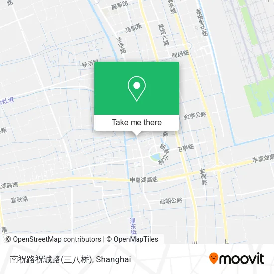 南祝路祝诚路(三八桥) map