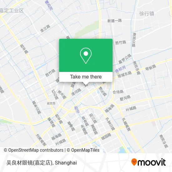 吴良材眼镜(嘉定店) map