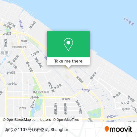海徐路1107号联赛物流 map