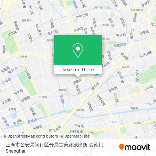 上海市公安局闵行区分局古美路派出所-西南门 map