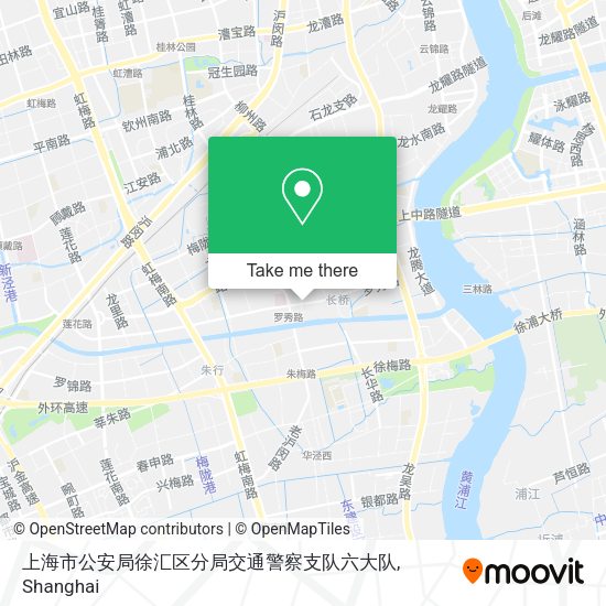 上海市公安局徐汇区分局交通警察支队六大队 map