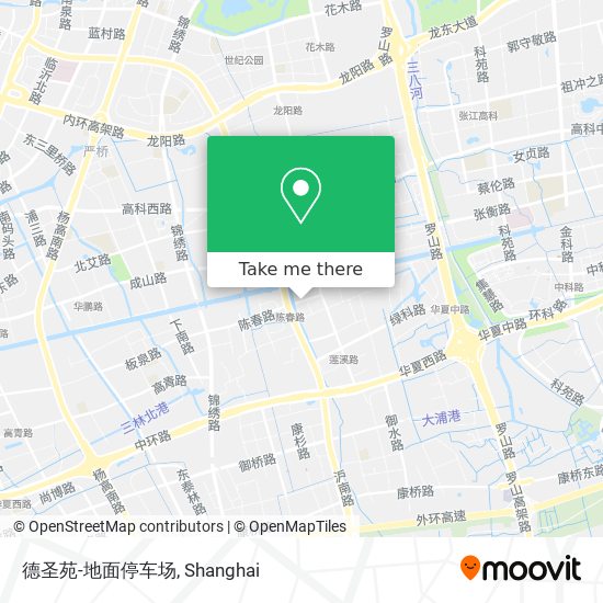 德圣苑-地面停车场 map