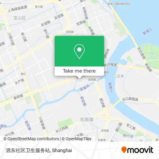 泗东社区卫生服务站 map