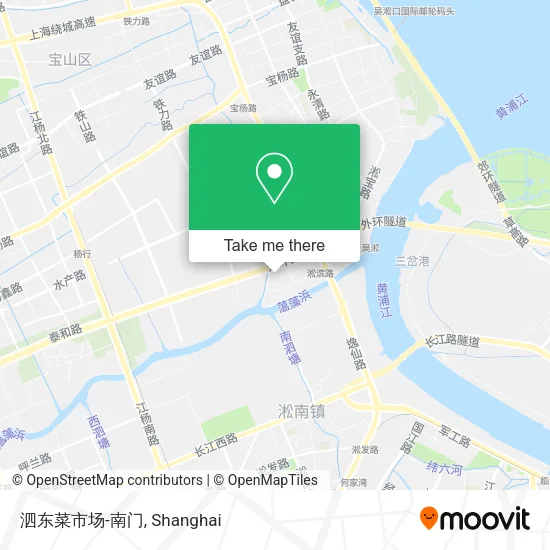 泗东菜市场-南门 map