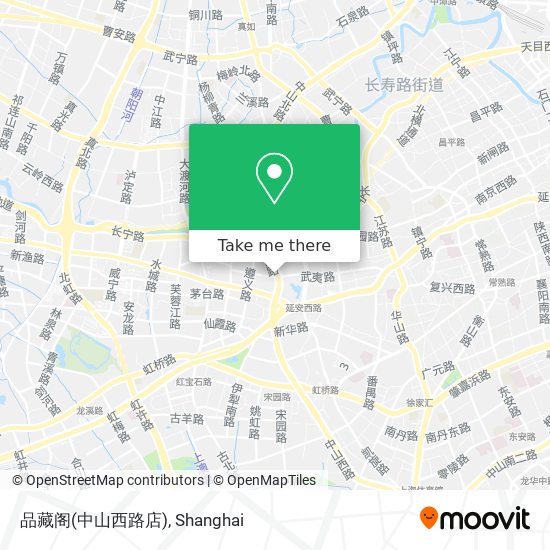 品藏阁(中山西路店) map