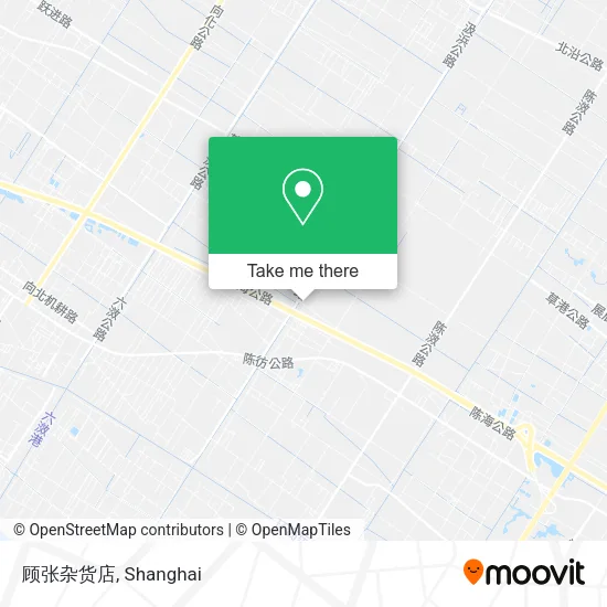 顾张杂货店 map