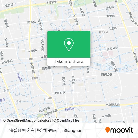 上海普旺机床有限公司-西南门 map