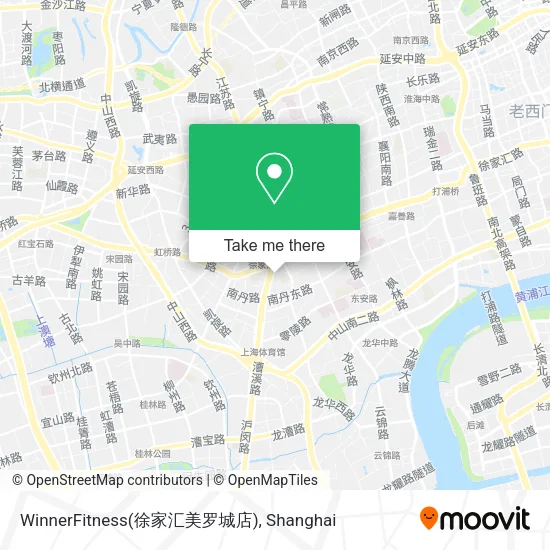 WinnerFitness(徐家汇美罗城店) map