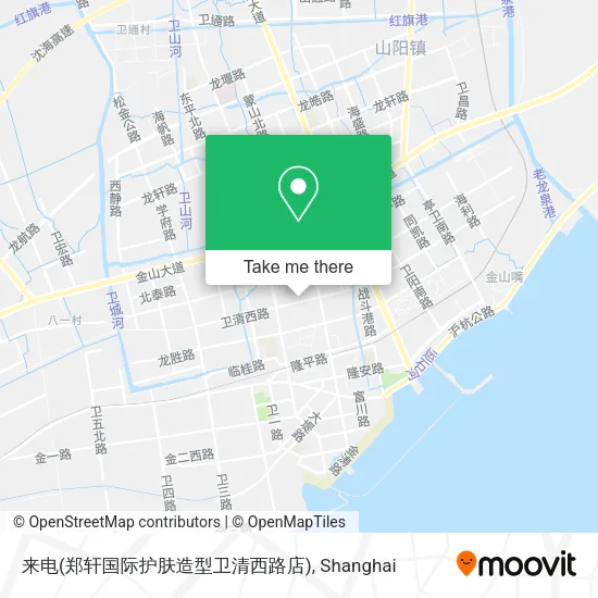 来电(郑轩国际护肤造型卫清西路店) map