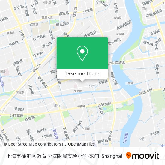 上海市徐汇区教育学院附属实验小学-东门 map