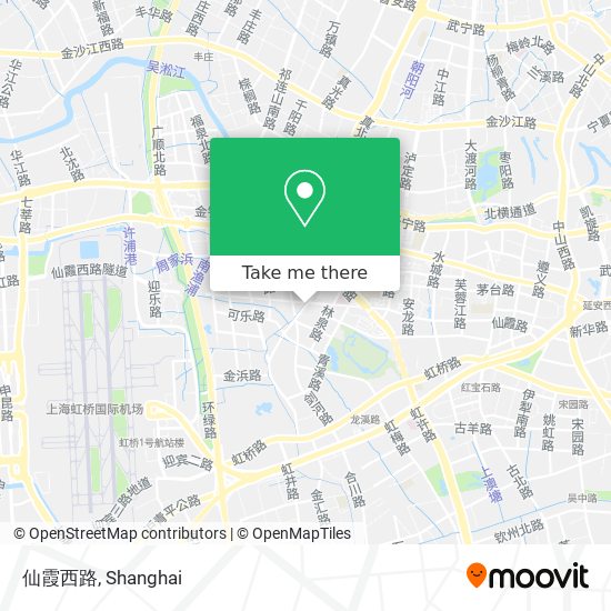 仙霞西路 map