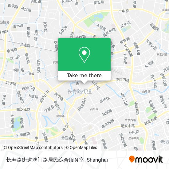 长寿路街道澳门路居民综合服务室 map