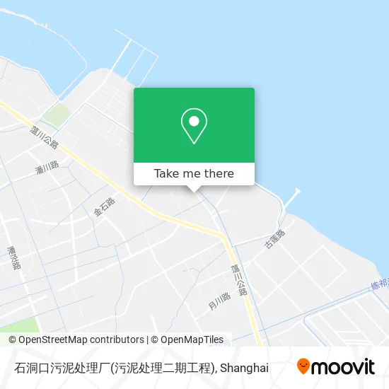 石洞口污泥处理厂(污泥处理二期工程) map