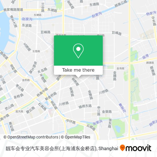 靓车会专业汽车美容会所(上海浦东金桥店) map
