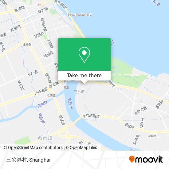 三岔港村 map