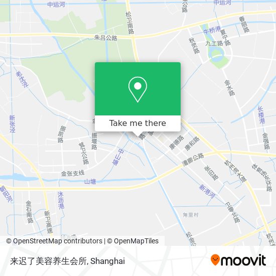 来迟了美容养生会所 map