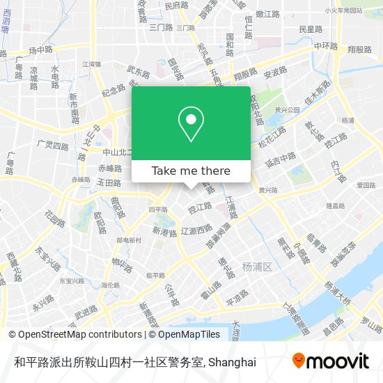 和平路派出所鞍山四村一社区警务室 map