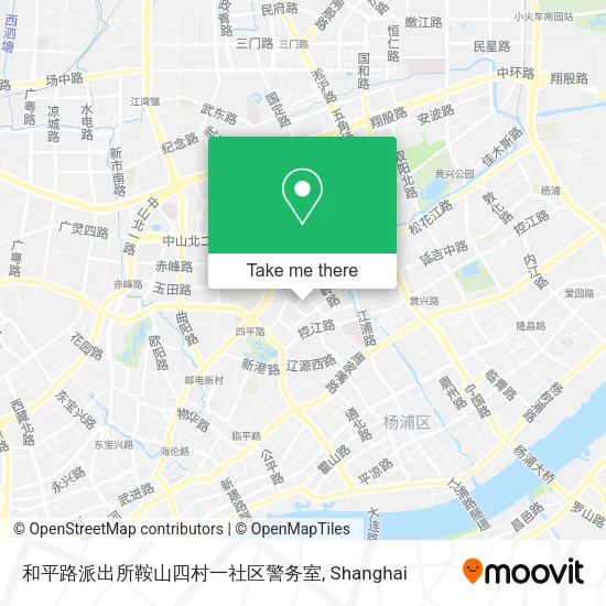 和平路派出所鞍山四村一社区警务室 map