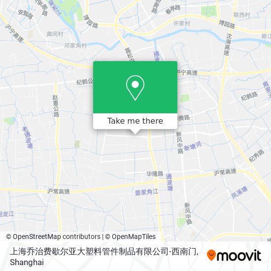 上海乔治费歇尔亚大塑料管件制品有限公司-西南门 map
