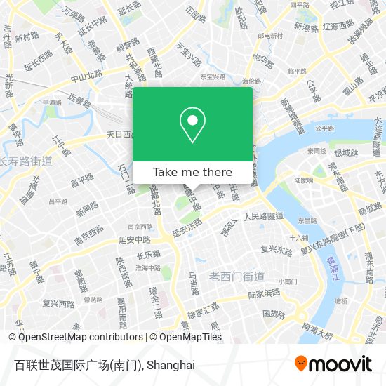 百联世茂国际广场(南门) map
