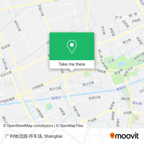 广利物流园-停车场 map