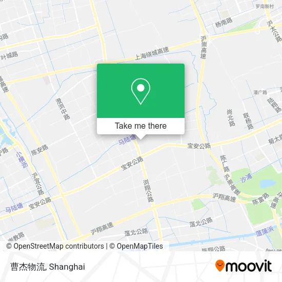 曹杰物流 map