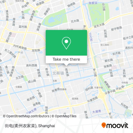 街电(衢州农家菜) map
