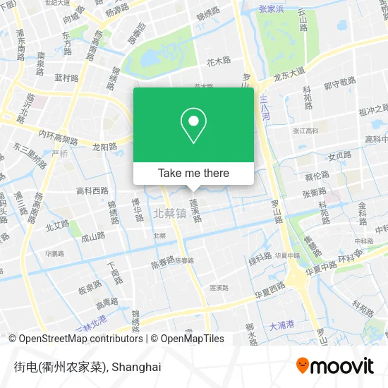 街电(衢州农家菜) map