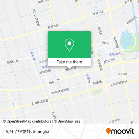食分了得龙虾 map