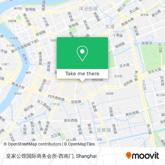 皇家公馆国际商务会所-西南门 map