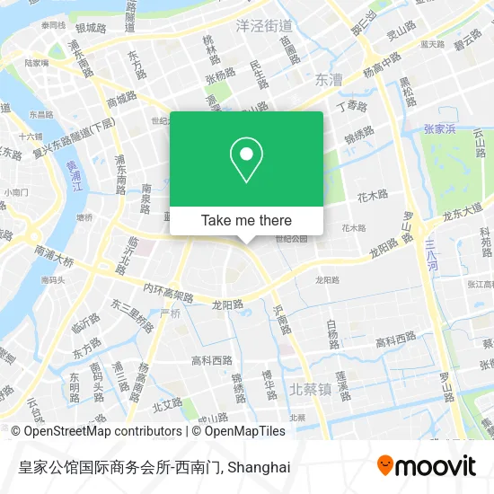 皇家公馆国际商务会所-西南门 map
