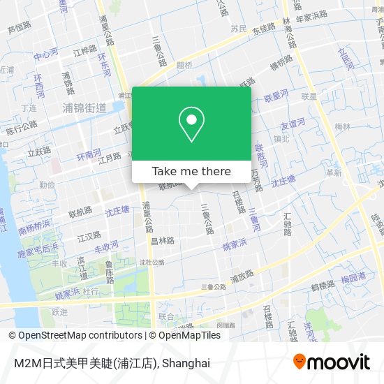 M2M日式美甲美睫(浦江店) map