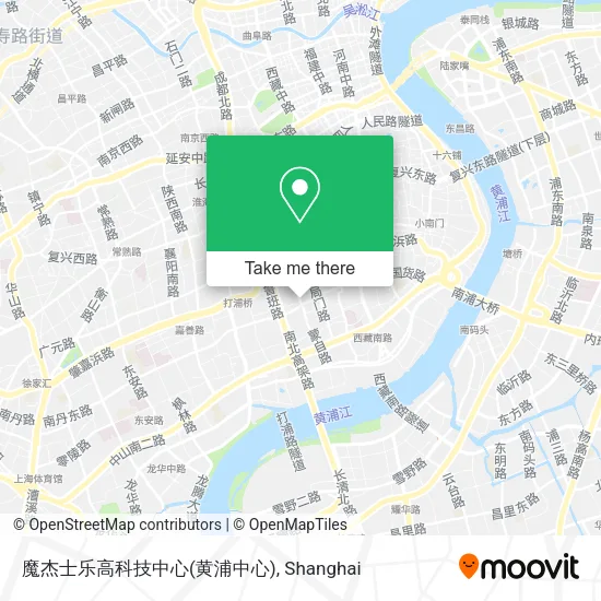 魔杰士乐高科技中心(黄浦中心) map