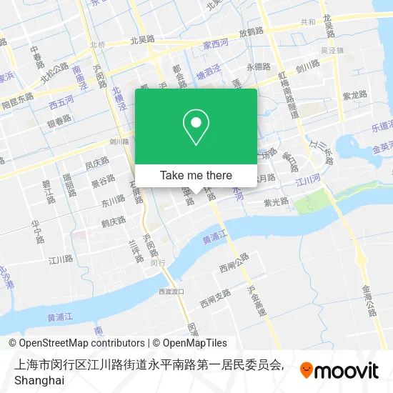 上海市闵行区江川路街道永平南路第一居民委员会 map