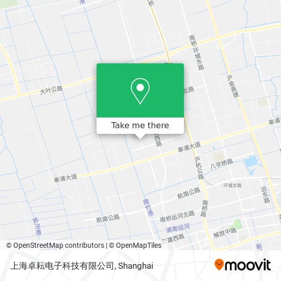 上海卓耘电子科技有限公司 map