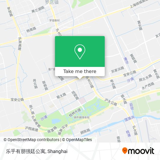 乐乎有朋强廷公寓 map