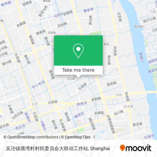 吴泾镇塘湾村村民委员会大联动工作站 map