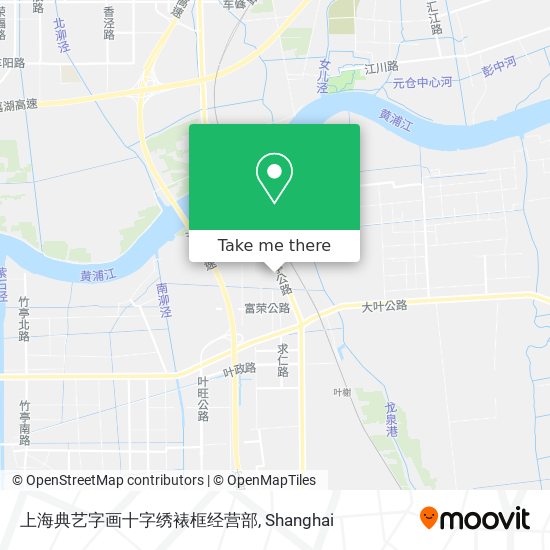 上海典艺字画十字绣裱框经营部 map