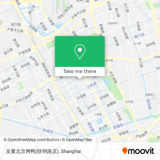 吴董北京烤鸭(联明路店) map