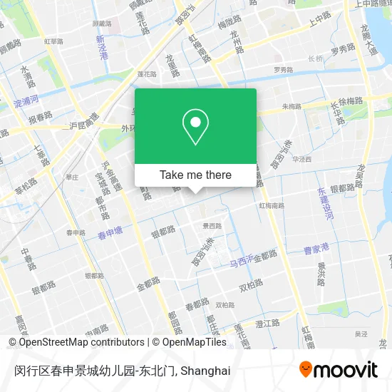 闵行区春申景城幼儿园-东北门 map