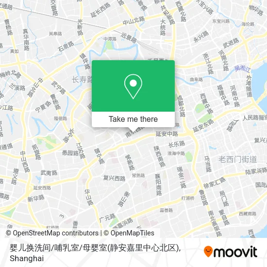 婴儿换洗间/哺乳室/母婴室(静安嘉里中心北区) map
